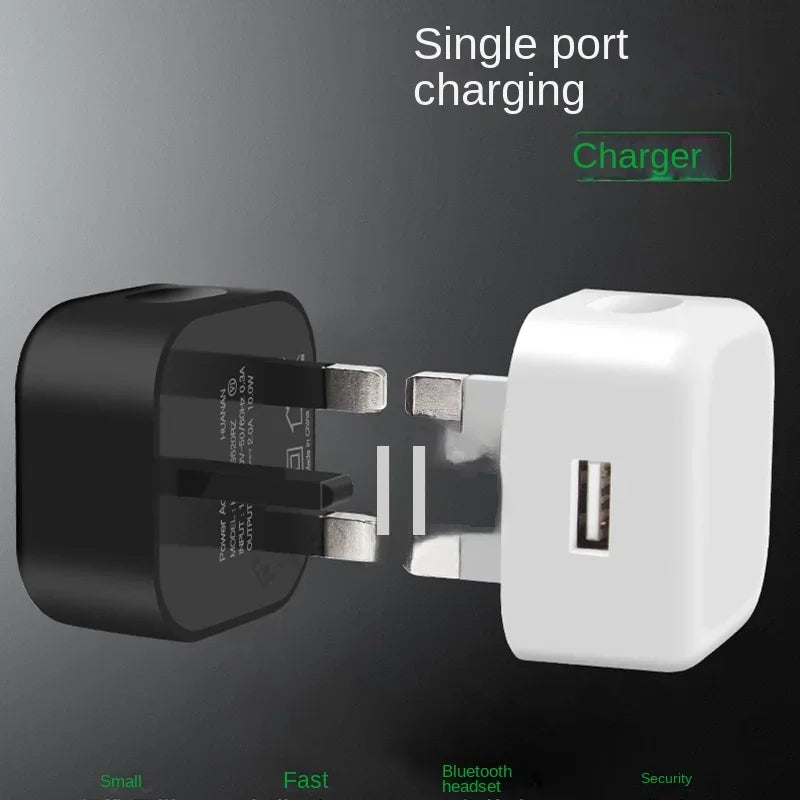 Universal 5V 2A UK Plug 3 Pin USB Wall Charger Adapter Smart phone Charging For Iphone Samsung Huawei Charging Charger