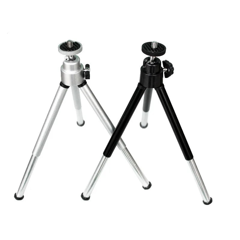 Portable Mini Tripod For Phone Flexible Durable Mini Tripod Metal Stand For Projector Camera And Mobile Phone Gimbal