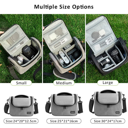 Digital SLR Shoulder Bags Waterproof  Camera Bag Lens Photography Bag for Canon Nikon Sony Micro Single Camera Sleeve