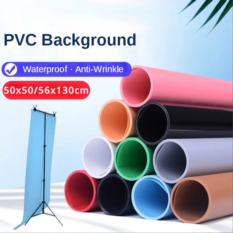 56x130cm Pvc Backdrops for Photographers Photographic Studio Product Photoshoot Props Black white Photo Background Photography