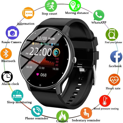 1.39 Inch 360*360 Screen Smart Watch Men Custom Dial GPS Fitness Track 2024 New Bluetooth Call Smartwatch Women For Android IOS