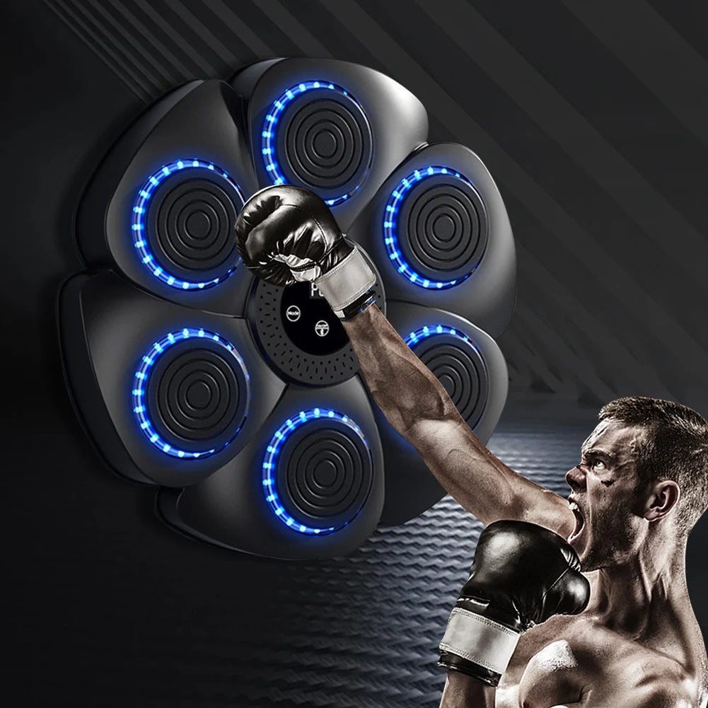 Music Boxing Machine Boxing Reaction Wall Target Smart Bluetooth Boxing Trainer Sandbag Punching Bag