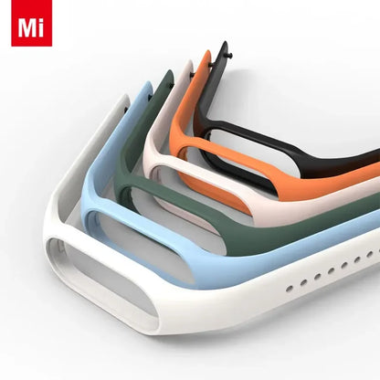 Watchband For Xiaomi Mi Band 7 6 Bracelet Silicone Sport Watch Wristband Miband 4 Belt Pulsera Correa Mi Band 3 4 5  Accessories