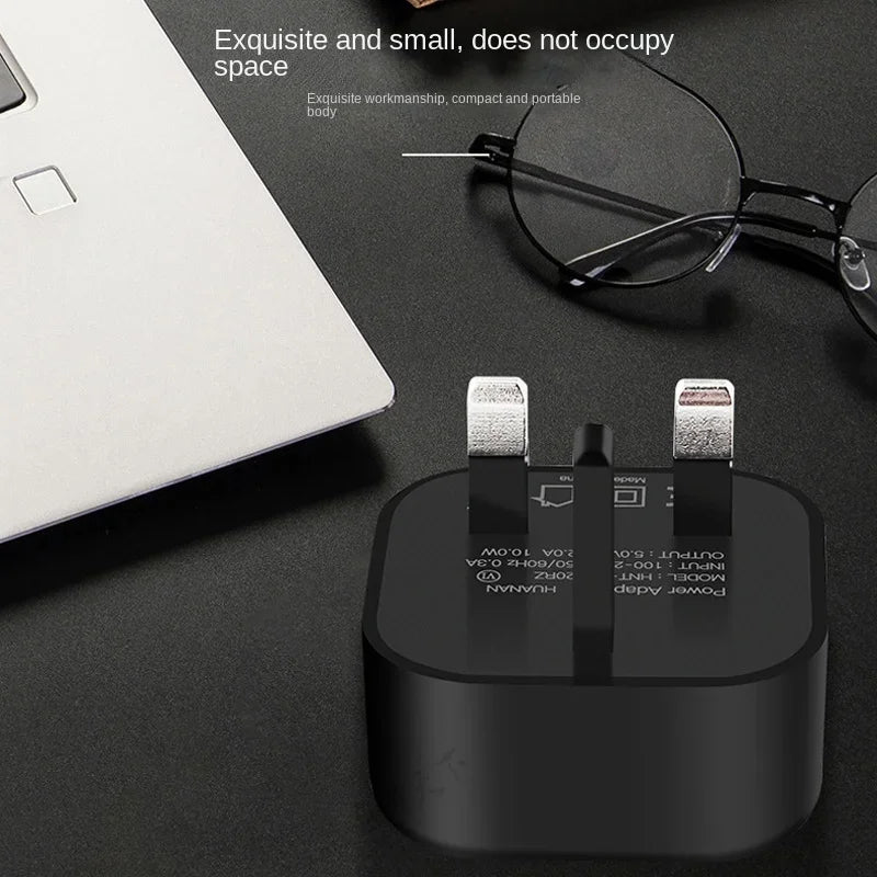 Universal 5V 2A UK Plug 3 Pin USB Wall Charger Adapter Smart phone Charging For Iphone Samsung Huawei Charging Charger