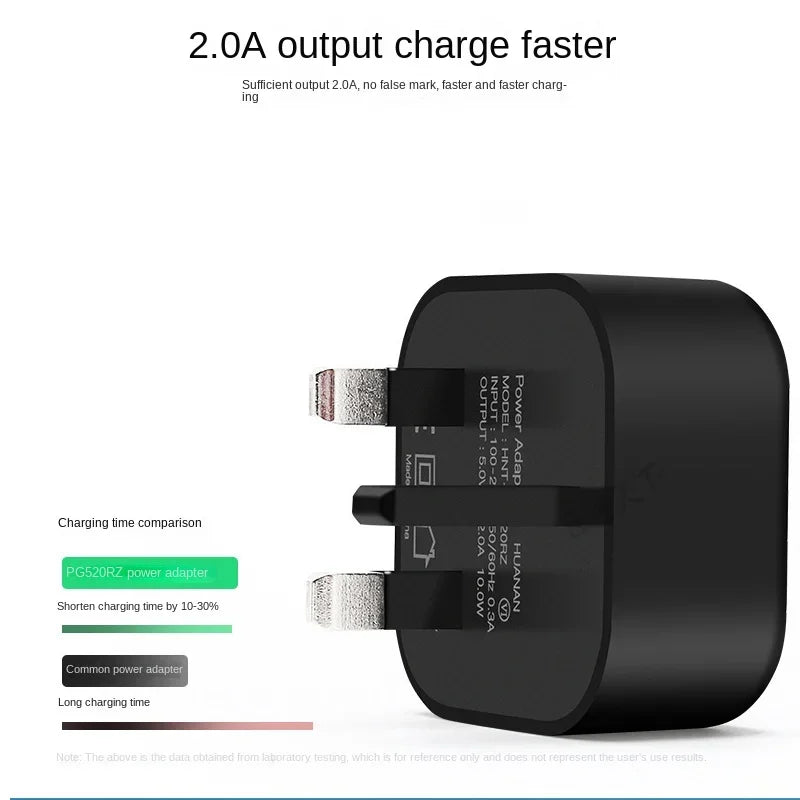 Universal 5V 2A UK Plug 3 Pin USB Wall Charger Adapter Smart phone Charging For Iphone Samsung Huawei Charging Charger