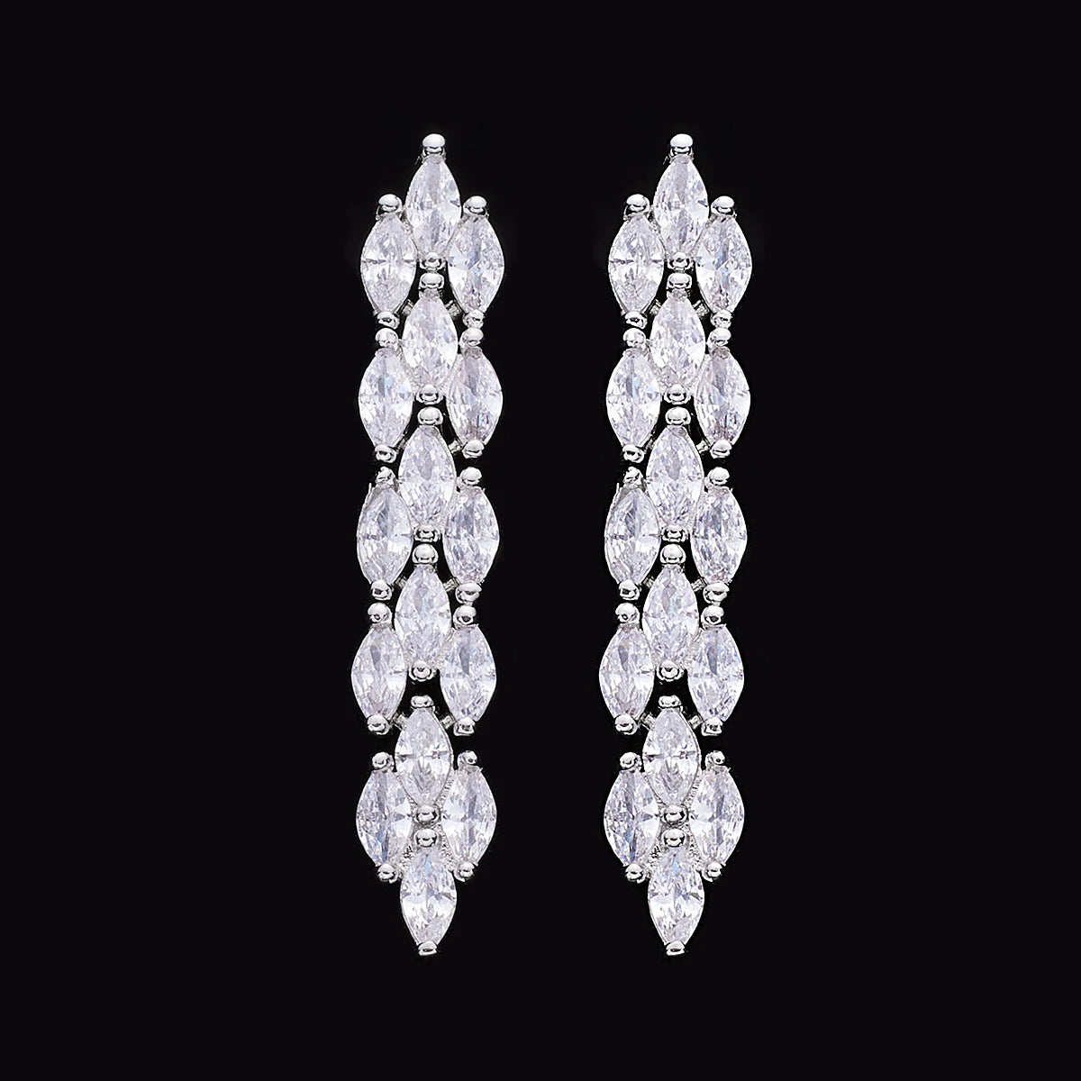 2024 New 4-piece Cubic Zirconia Women&