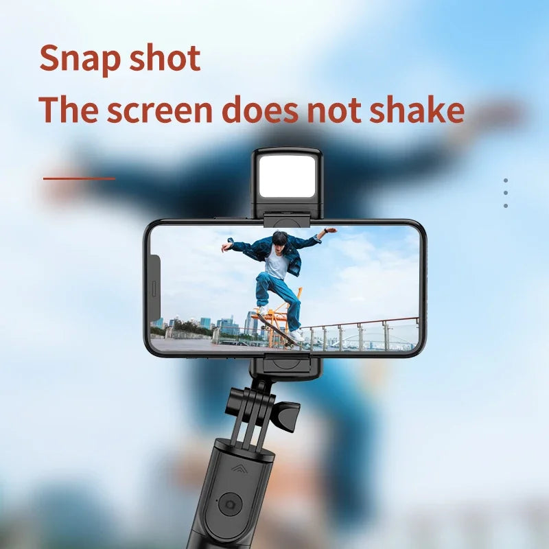 COOL DIER Selfie Tripod Bluetooth Wireless Extendable Portable Stand With Selfie Stick Fill Light Remote shutter For Smartphone